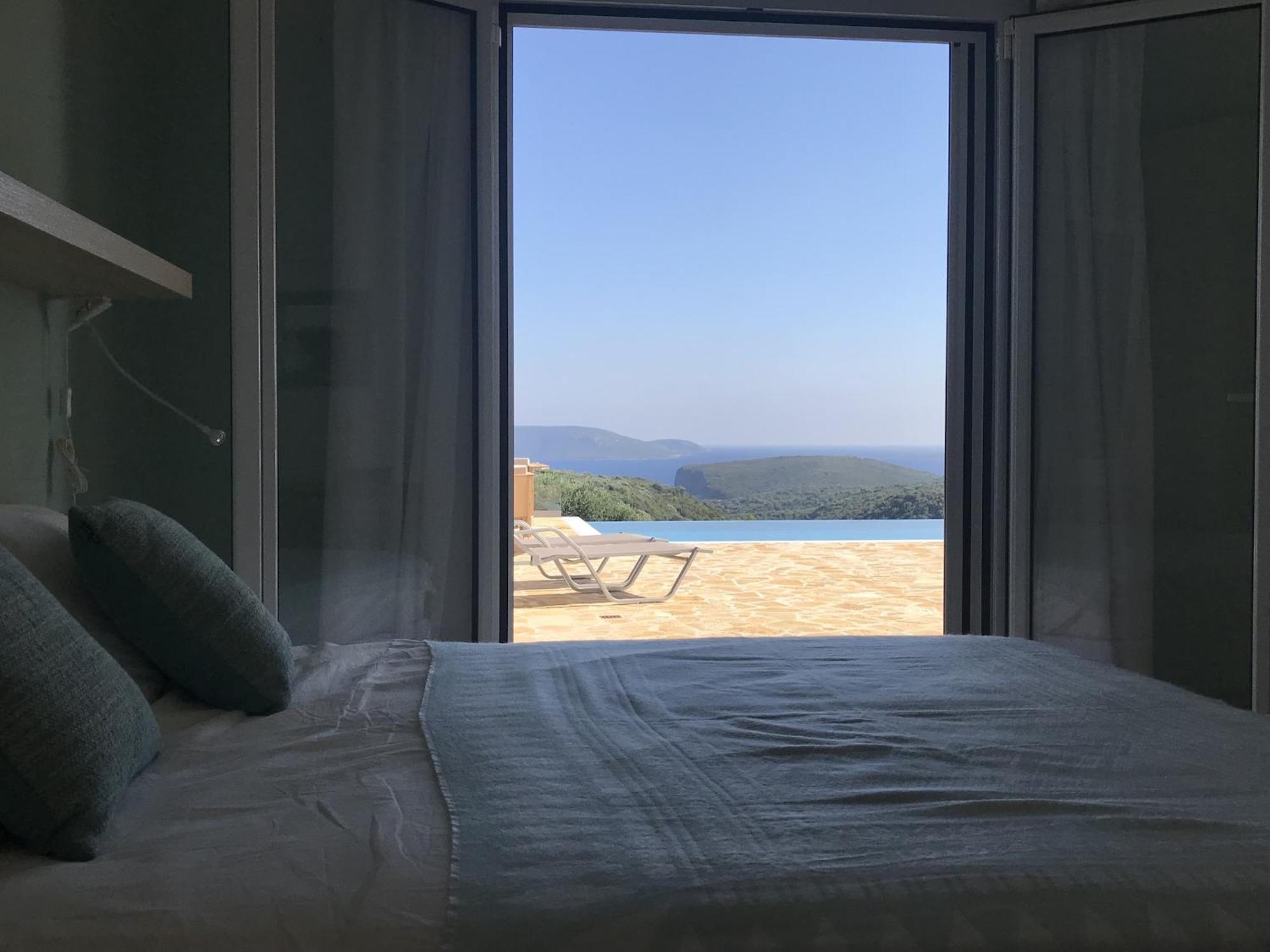 Luxurious Villa In Peloponnese With Swimming Pool Kamária Exteriör bild