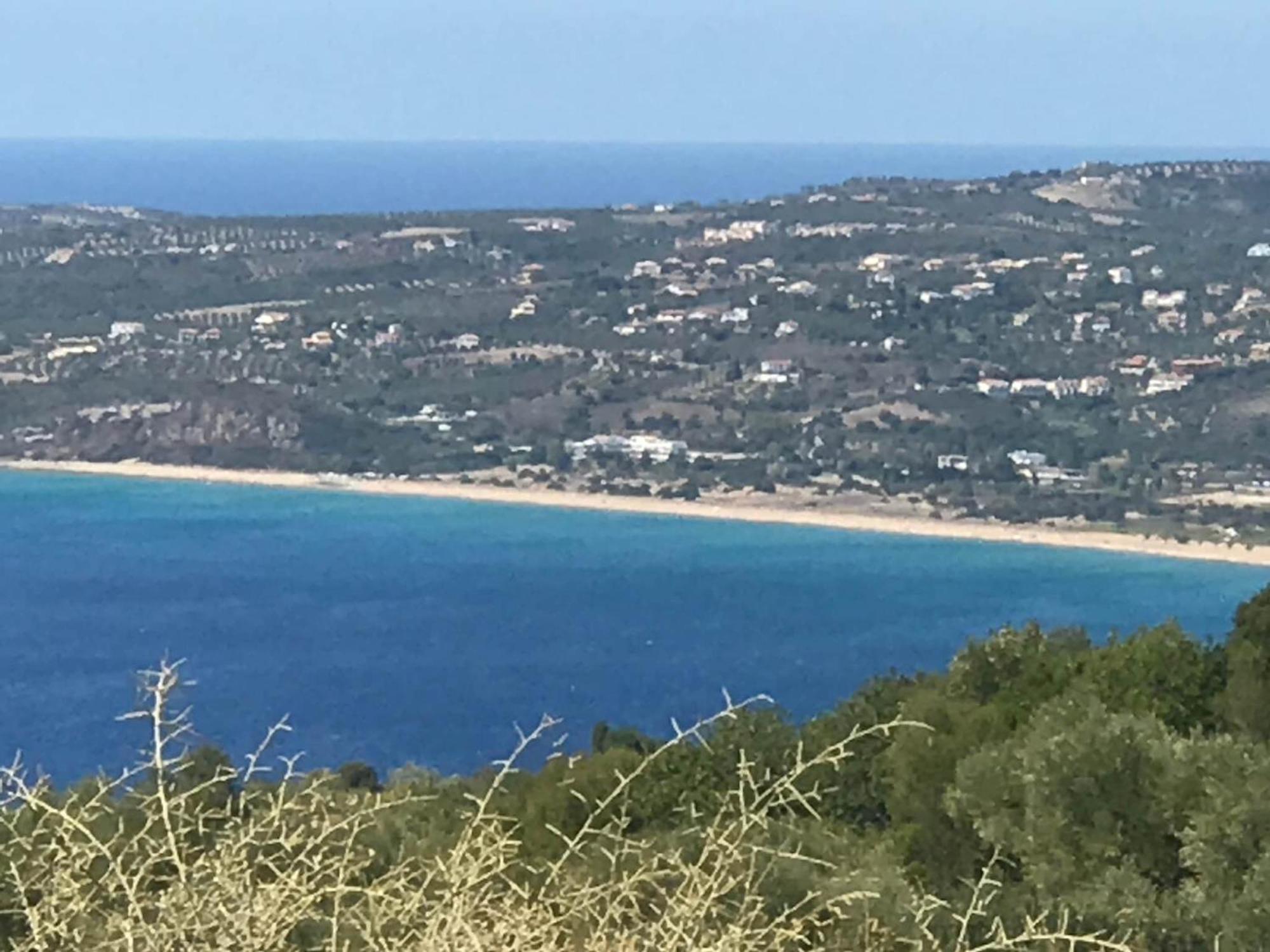 Luxurious Villa In Peloponnese With Swimming Pool Kamária Exteriör bild
