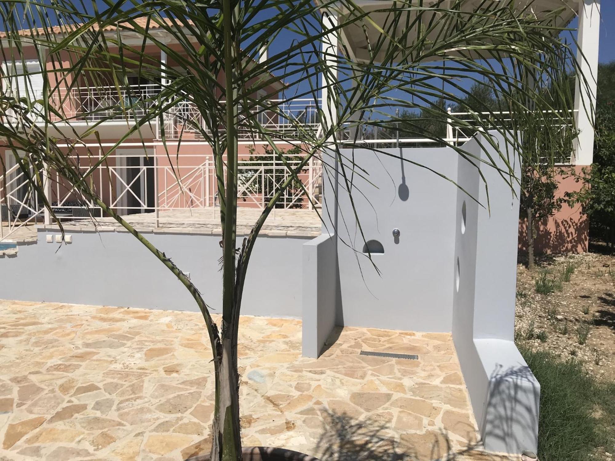 Luxurious Villa In Peloponnese With Swimming Pool Kamária Exteriör bild