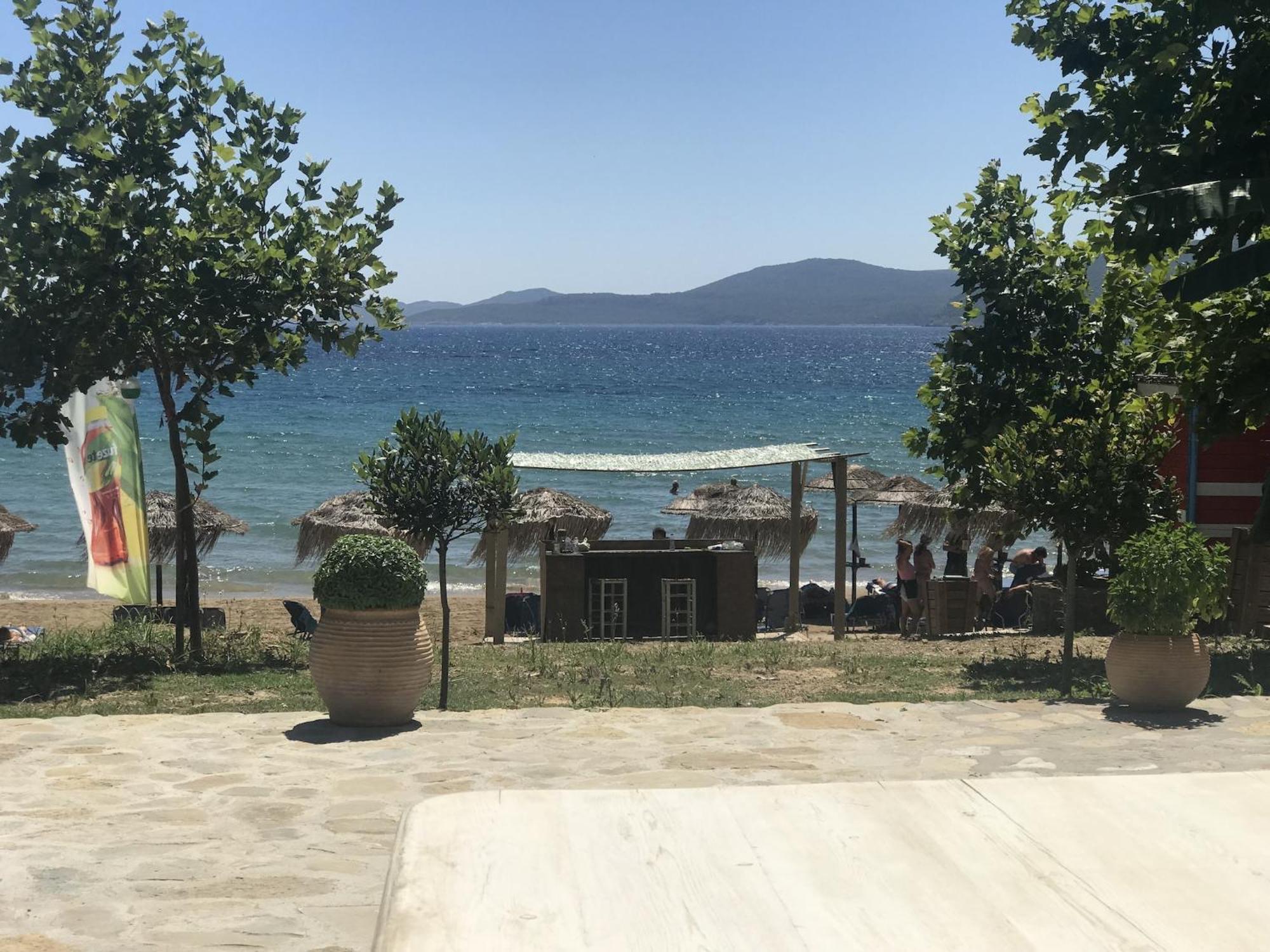 Luxurious Villa In Peloponnese With Swimming Pool Kamária Exteriör bild