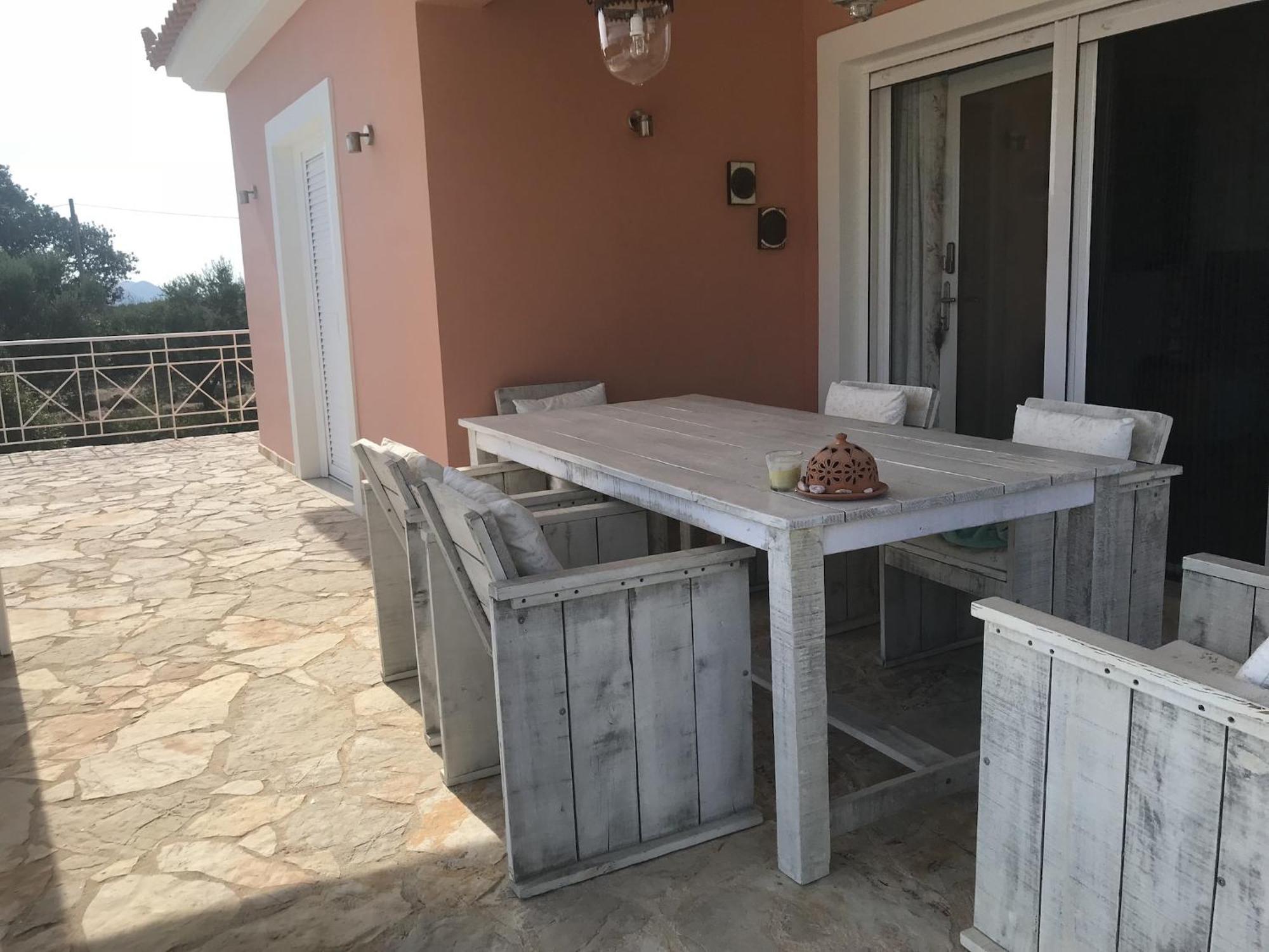 Luxurious Villa In Peloponnese With Swimming Pool Kamária Exteriör bild